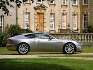 The Aston Martin Vanquish was first produced for the 2001 model year.
