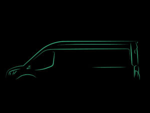 Ford has let it be known that an all-electric Transit van is on its way.