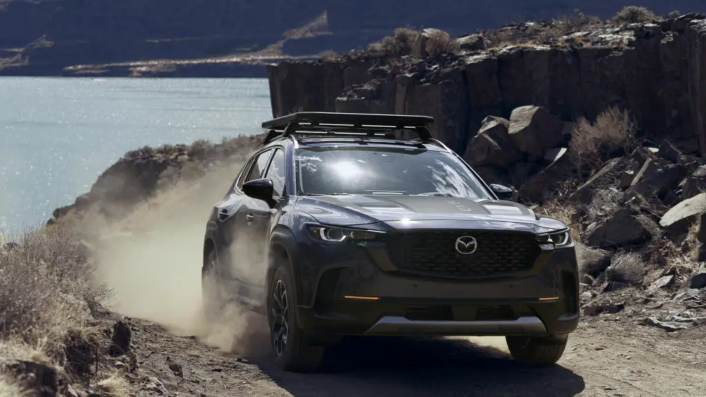 The CX-50 is surpsingly capable off-road.