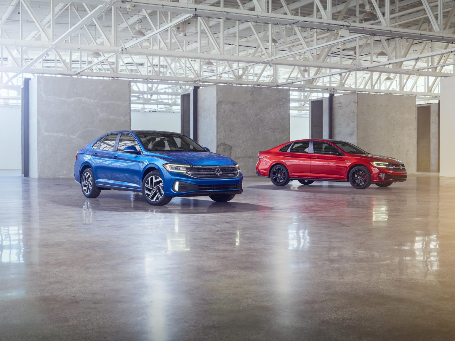 Both the Jetta and Jetta GLI are refreshed for 2022.