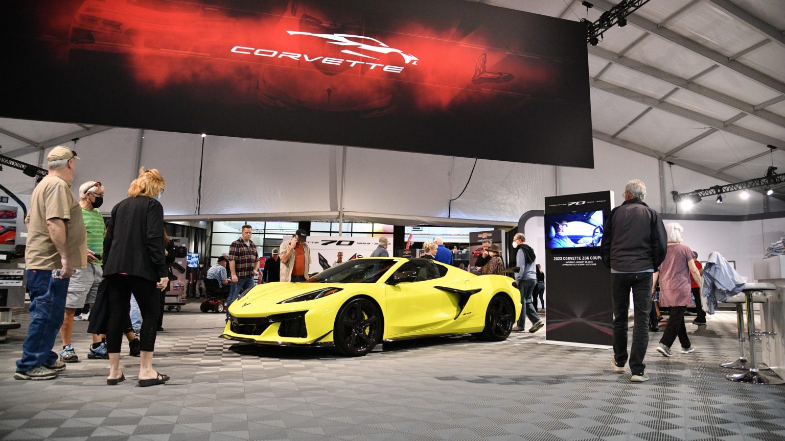 The Z06 raised $3.6 million for Operation Homefront, a veteran's assistance organization.