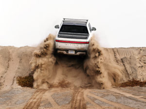 The Rivian R1T is undergoing final testing in Arizona.