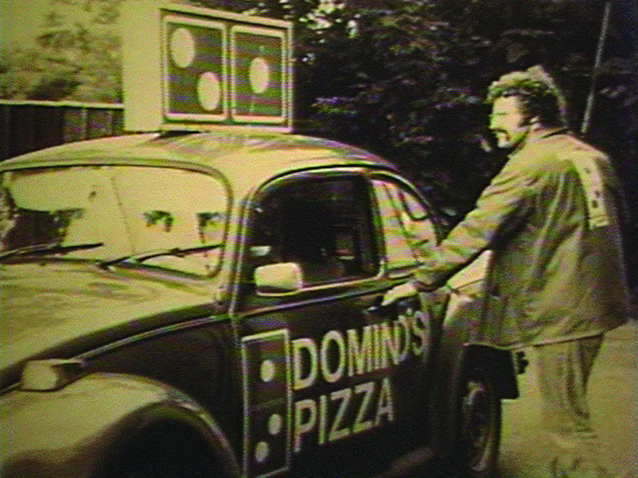 Domino’ started its delivery business with this Beetle.