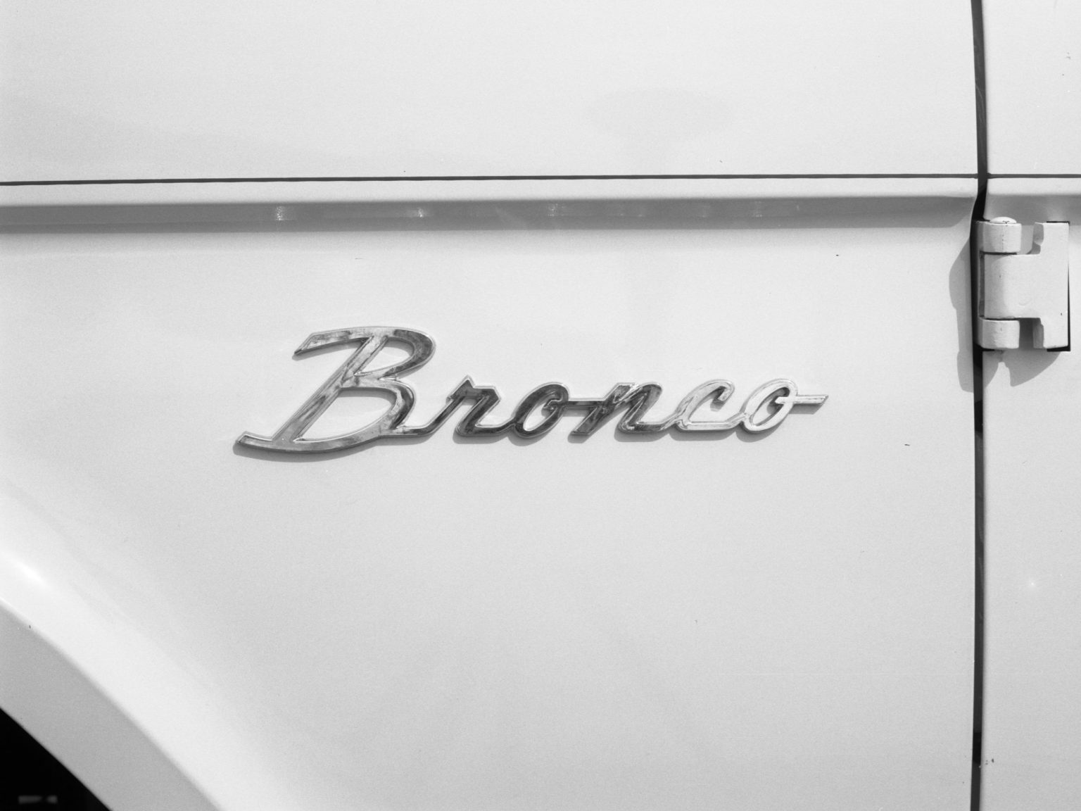 The Ford Bronco was oroginnnally designed as a vehicle that could go over any-type of terrain.