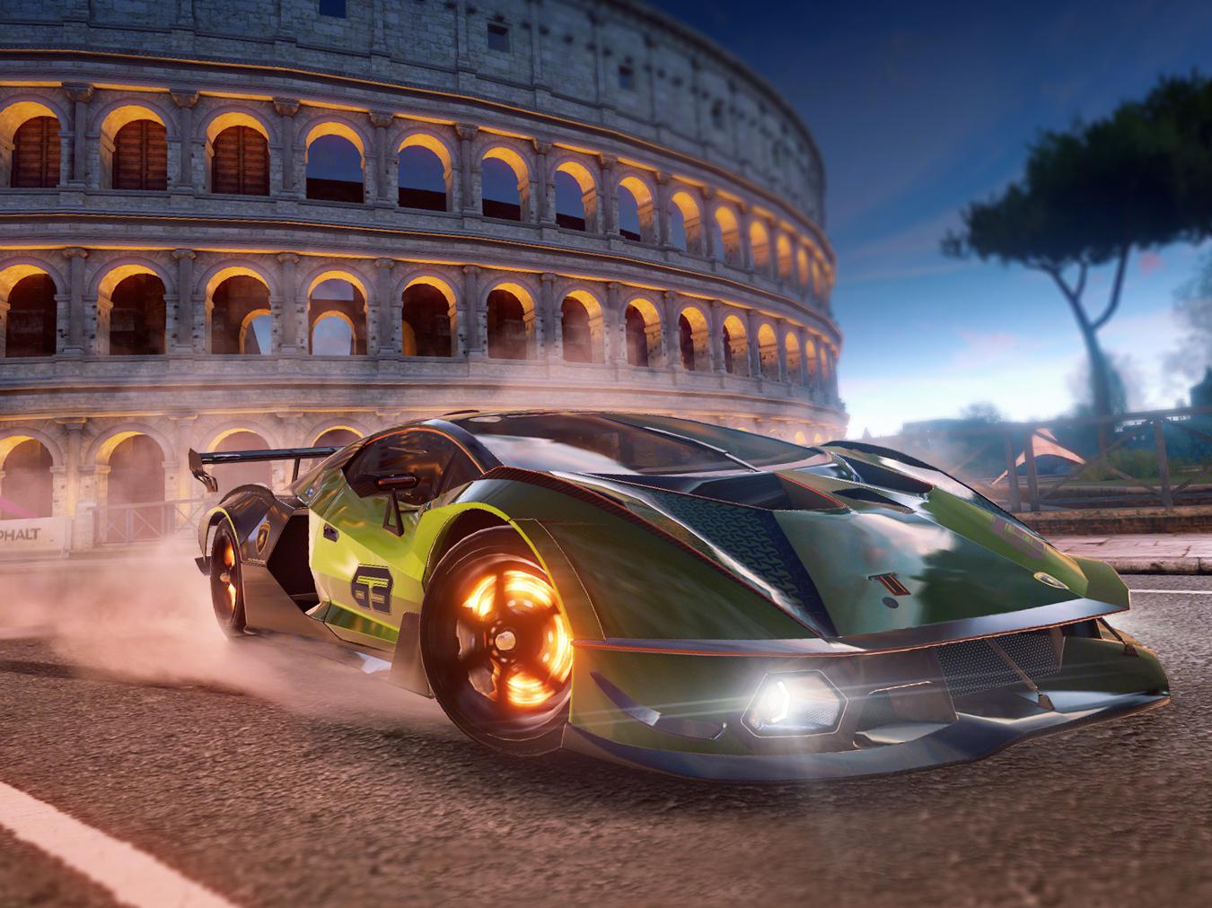 The Lamborghini Essenza SCV12 is a track-only car IRL but it can hit the streets in "Asphalt 9: Legends".