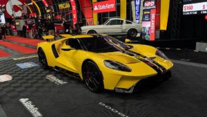 This 2020 Ford GT drew over $1 million at the auction.