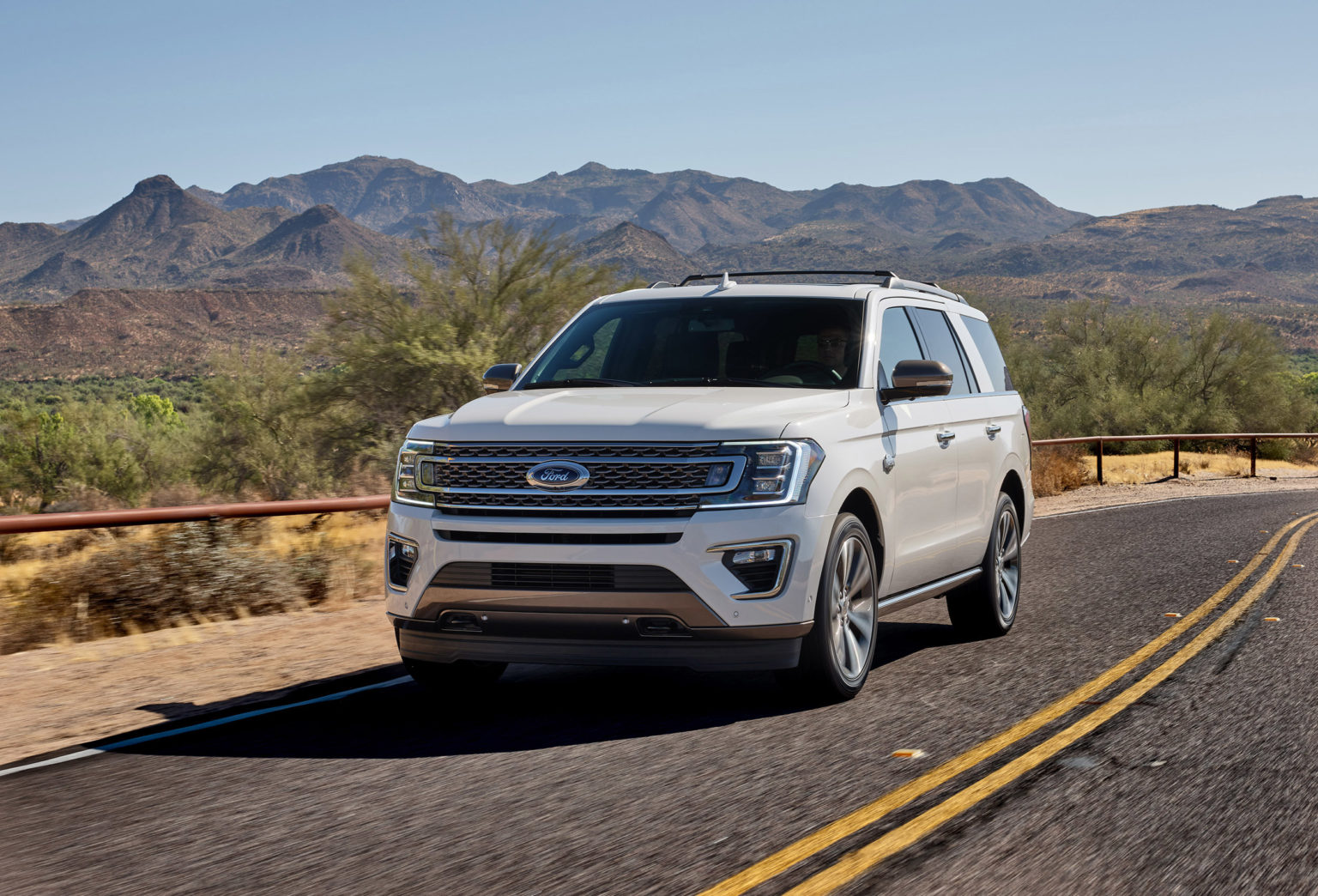 The Ford Expedition is just one of the vehicles suited for a road trip.