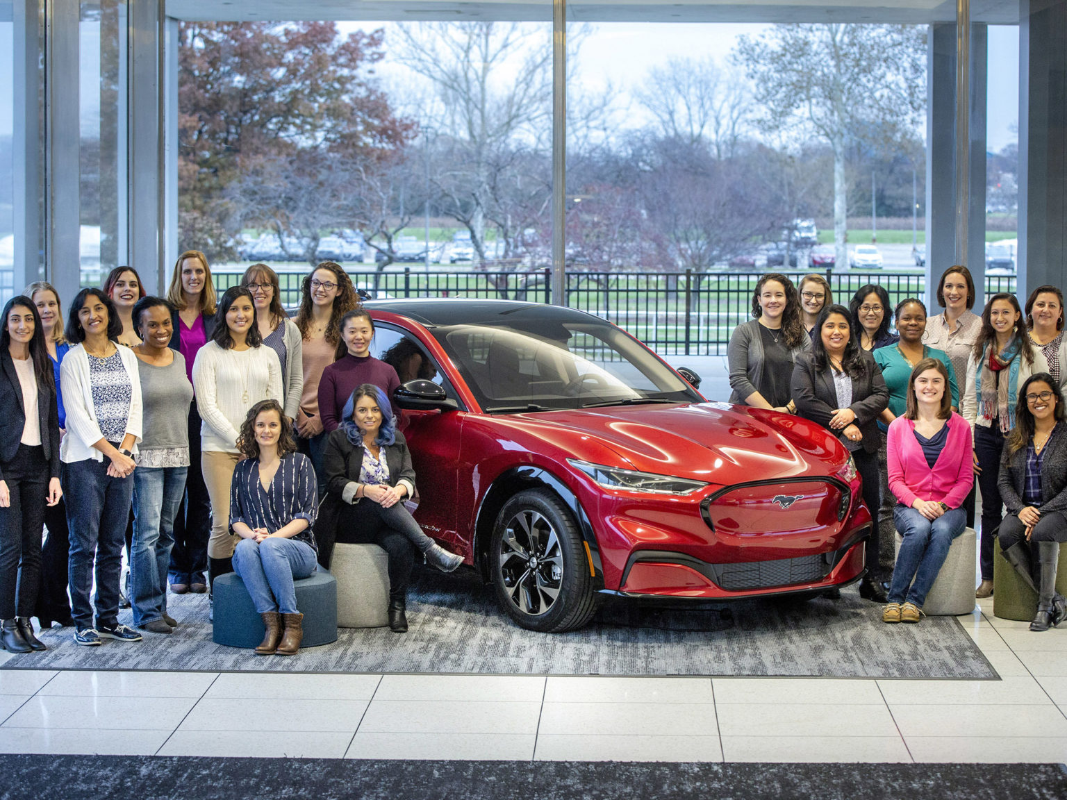 Ford's new tech team hires include a large number of women, something the company takes pride in.