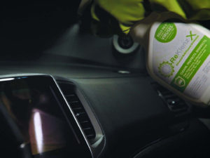 NuVinAir ReKlenz-X is safe for use in vehicles and can be used without damaging the interior.