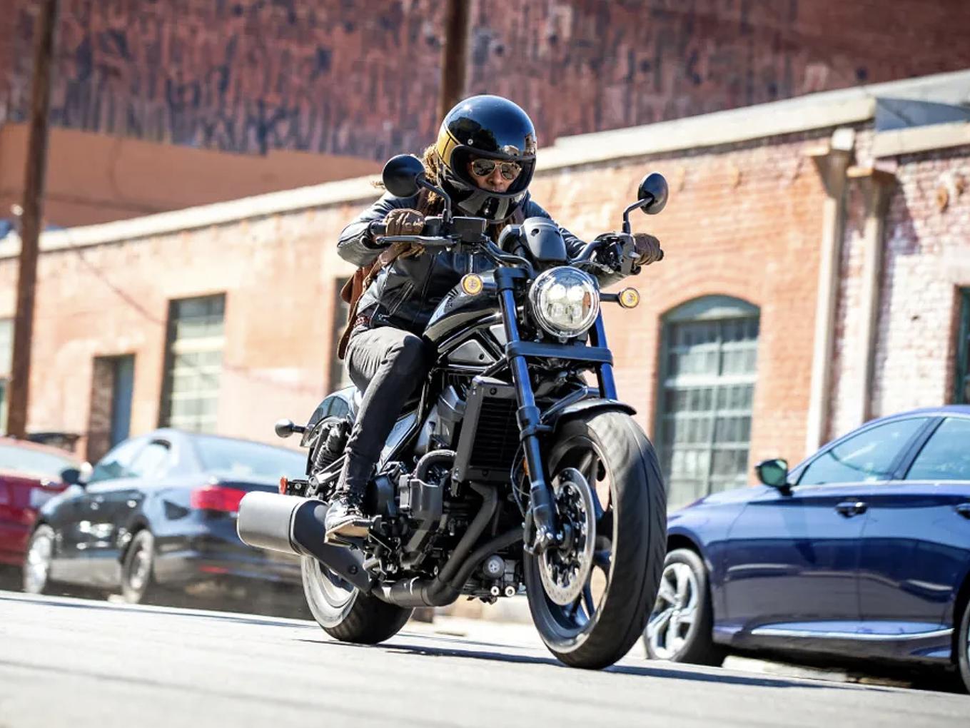 The 2021 Honda Rebel 1100 is a new addition to the Honda powersports lineup.