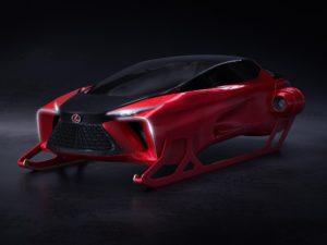 The Lexus HX Sleigh Concept is designed to upgrade Santa's traditional sleigh.