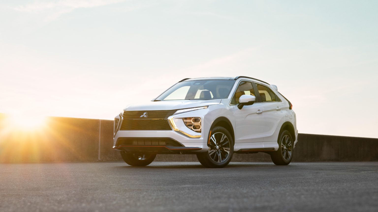 The 2023 Eclipse Cross gets standard all-wheel drive.