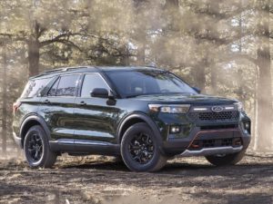 The Ford Explorer Timberline joins the 2021 Explorer King Ranch as a new model for 2021.