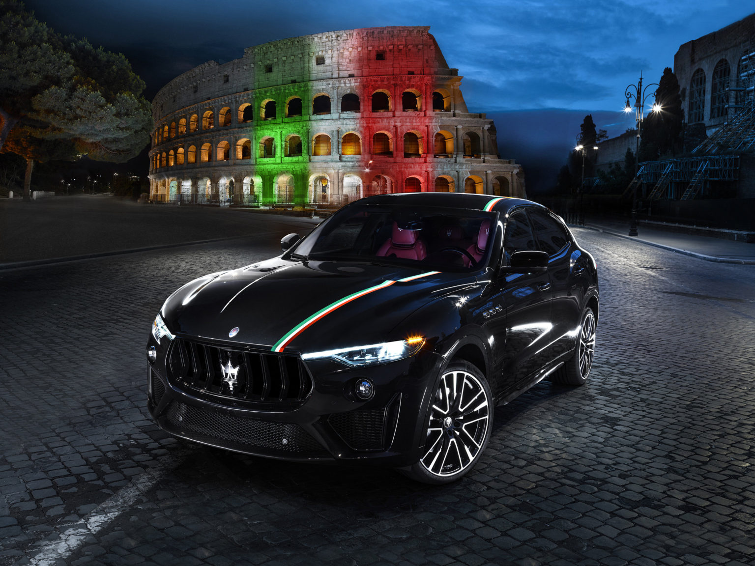 The new livery celebrates the history of the Italian automobile industry as Maserati looks to its future.