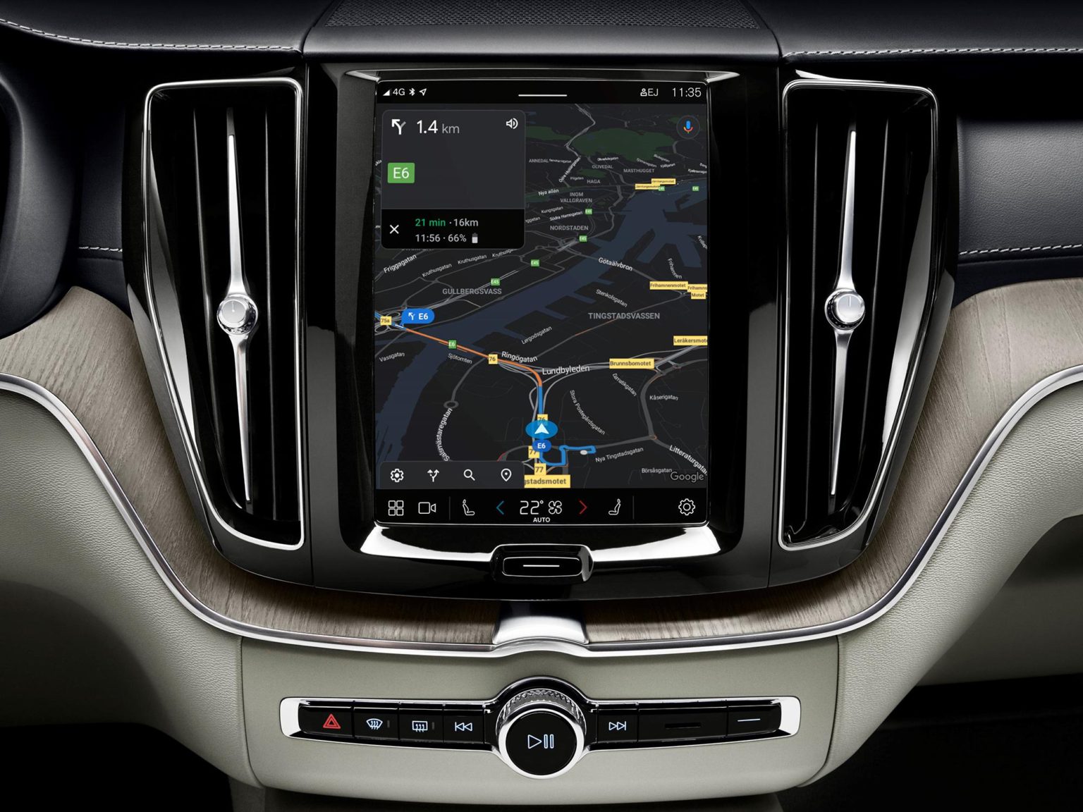 Volvo and Google have partnered on a new infotainment system.