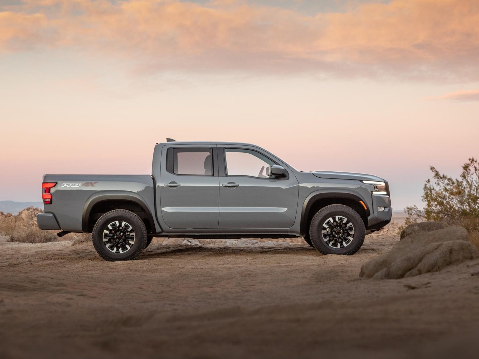 The Nissan Frontier has been redesigned for 2022.,