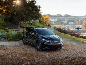 The 2021 Chrysler Pacifica will be available with all-wheel drive and the longest list of standard safety features available in a minivan.
