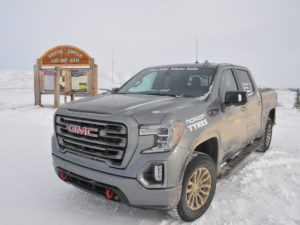 A team of three piled into this 2020 GMC Sierra AT4 and headed up to the Arctic Circle during the Alcan 5000.