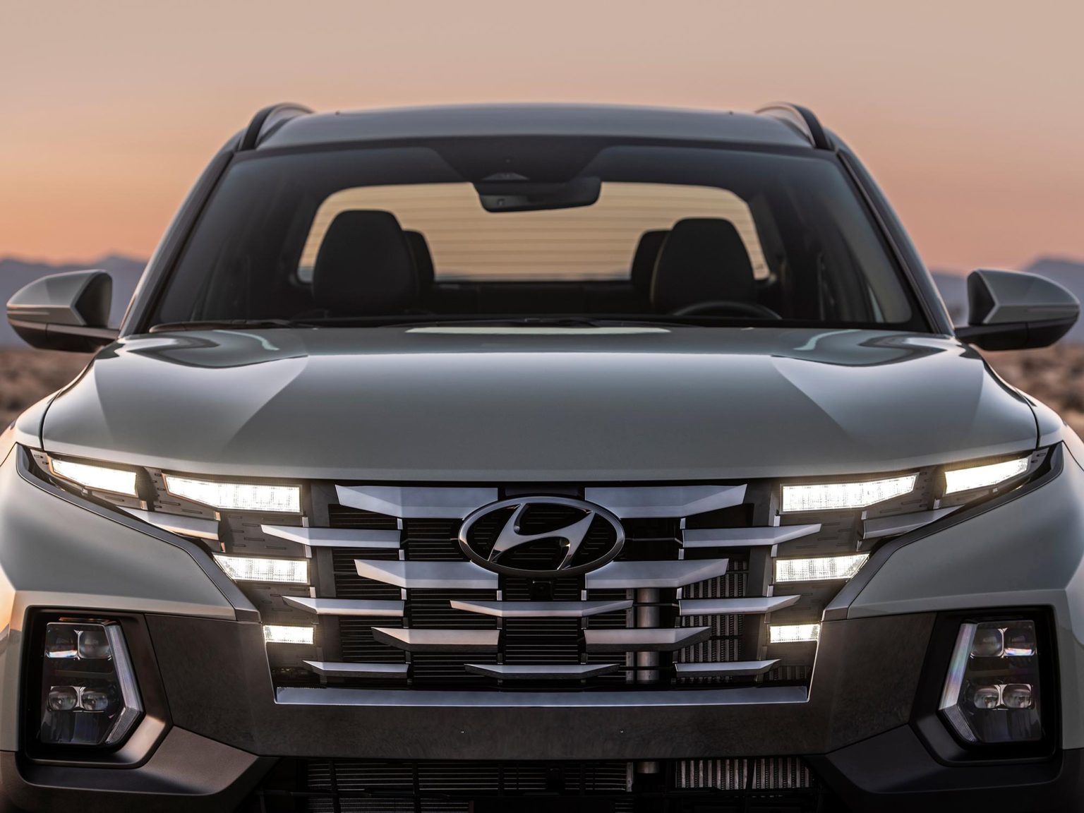 The 2022 Hyundai Santa Cruz is new to the company's lineup.