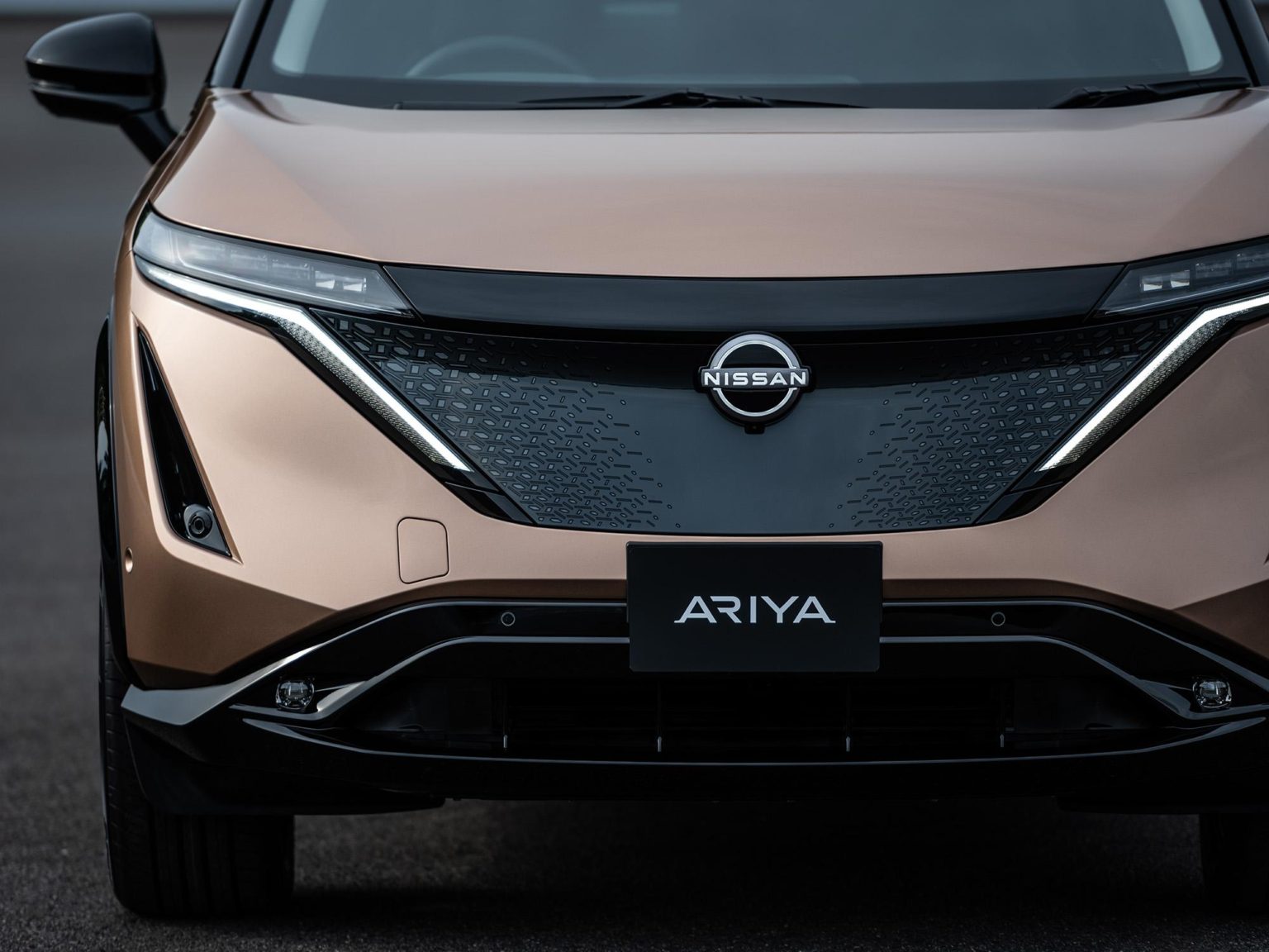 The Nissan Ariya is the company's first all-electric SUV.