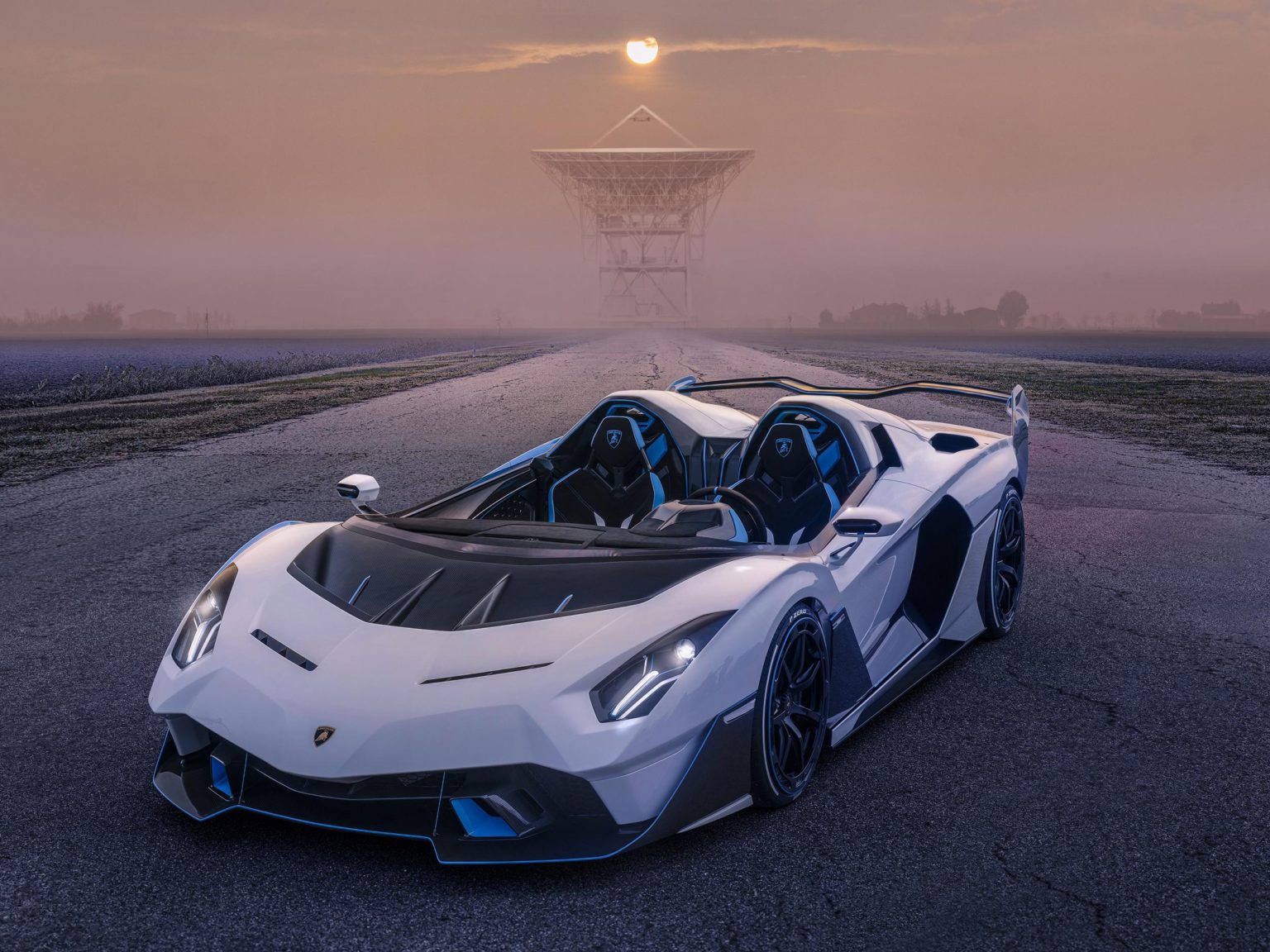 This unique car was built as a one-off for a special Lamborghini client.