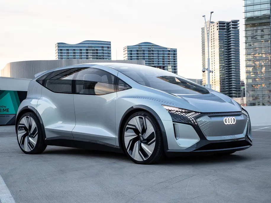 Audi introduced the AI:ME concept car at CES 2020.