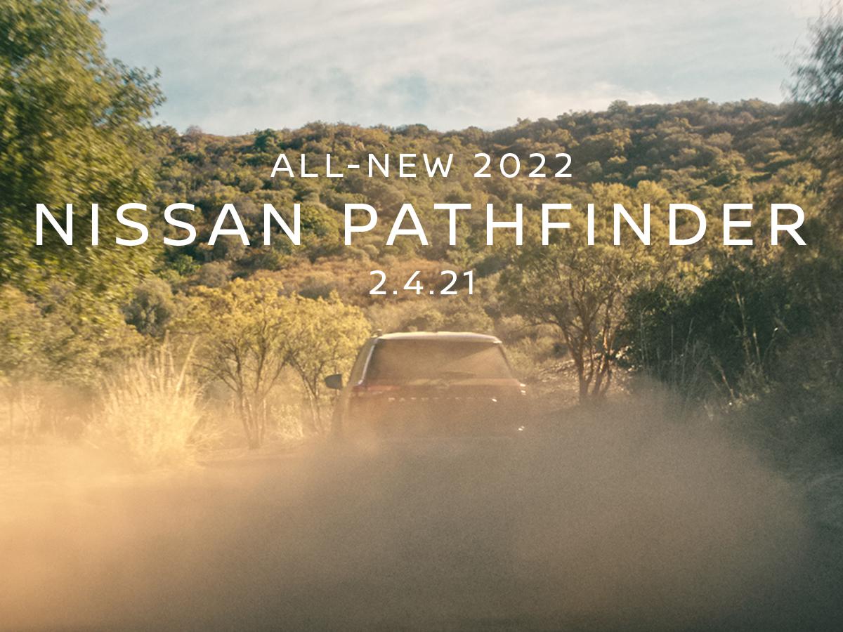 The Nissan Pathfinder will be revealed next week.