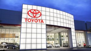 Toyota was the most searched-for auto brand last year.