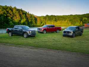 Ford is offering the F-150 with the buyer's choice of six engine options. Five of those engines are paired with the same transmission while the sixth, a hybrid, has a specialty transmission.