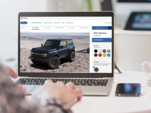 Ford has launched its new Bronco configuration tool.