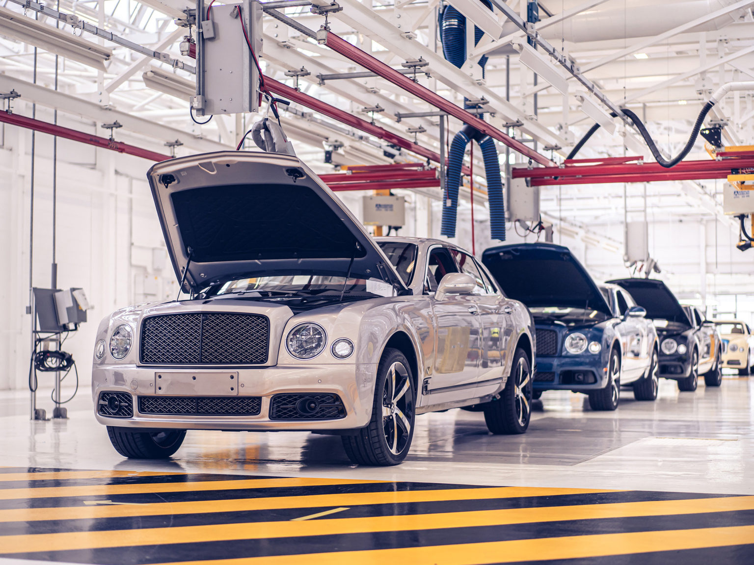 The Bentley Mulsanne has been replaced in the lineup by the newest Flying Spur iteration.