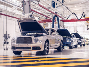 The Bentley Mulsanne has been replaced in the lineup by the newest Flying Spur iteration.