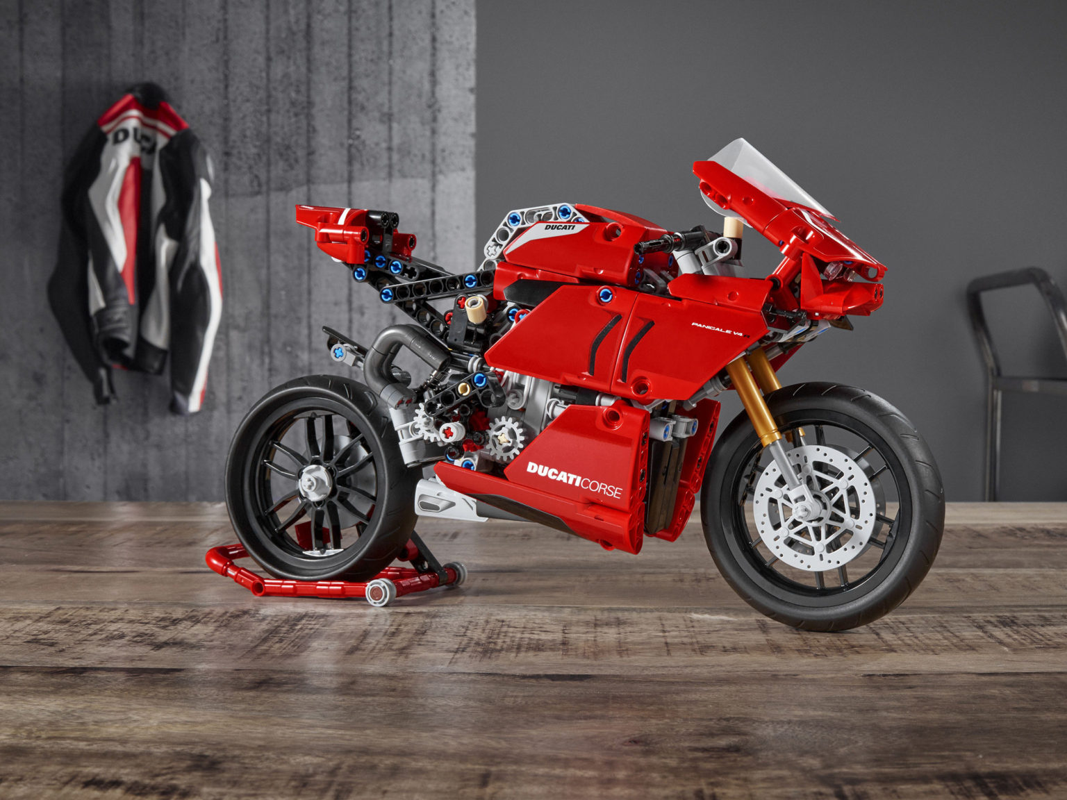 A working model of the Ducati Panigale V4 R is coming to a LEGO store near you.