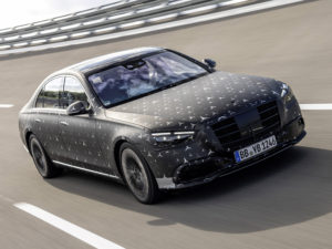 The new Mercedes-Benz E-Active Body Control technology behaves differently depending on the mode the driver selects.