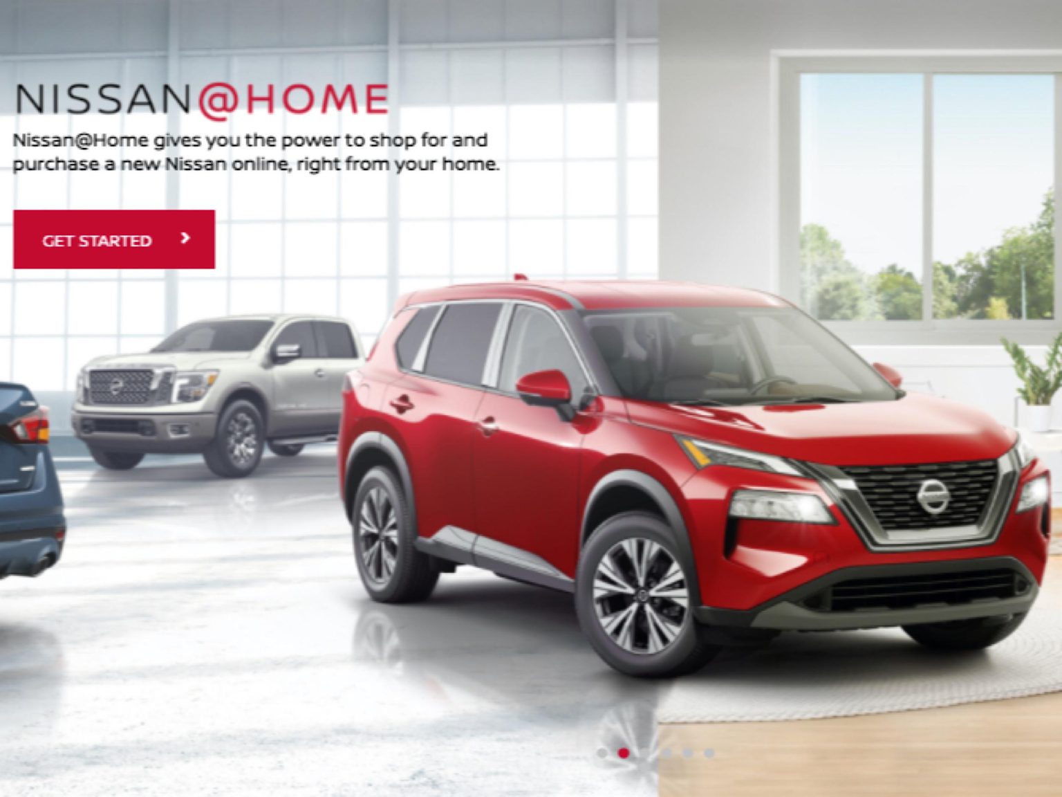 The Nissan@Home program will be available to shoppers in the U.S. this spring.