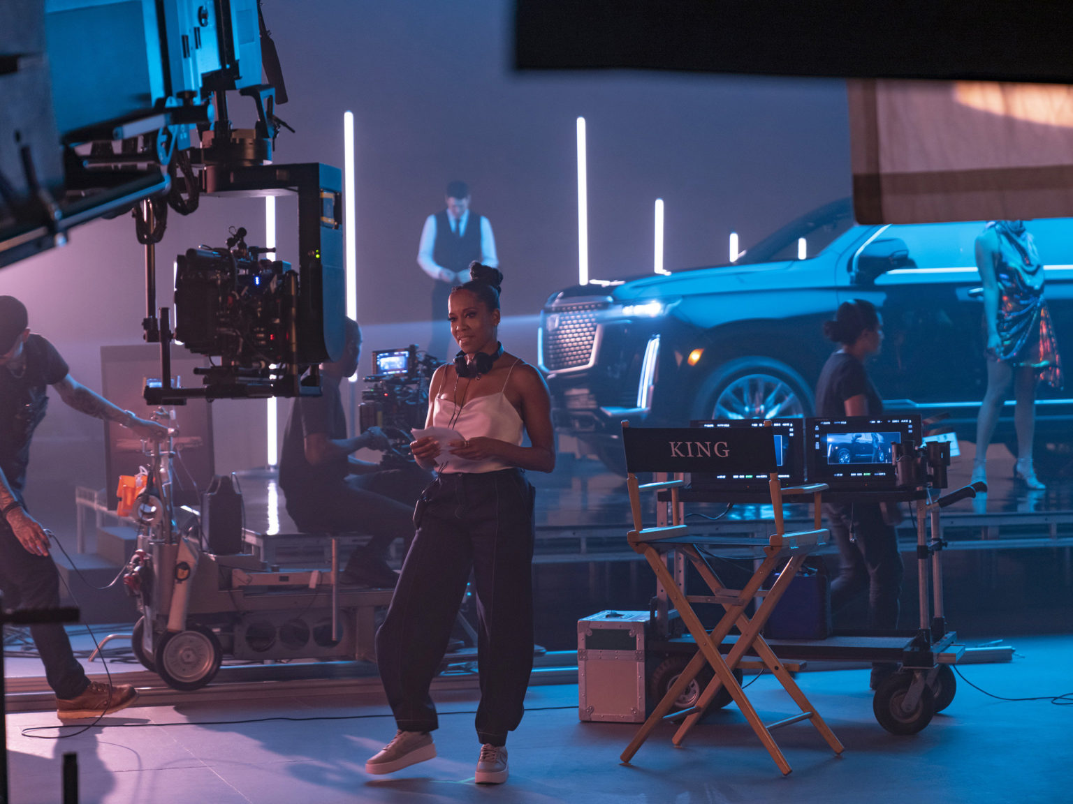 A new ad campaign features the Cadillac Escalade alongside Emmy- and Oscar-winning actress and director Regina King.