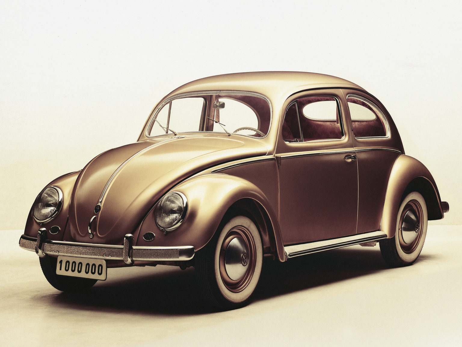 Volkswagen created this one-off Beetle to celebrate a signninficannt anniversary.
