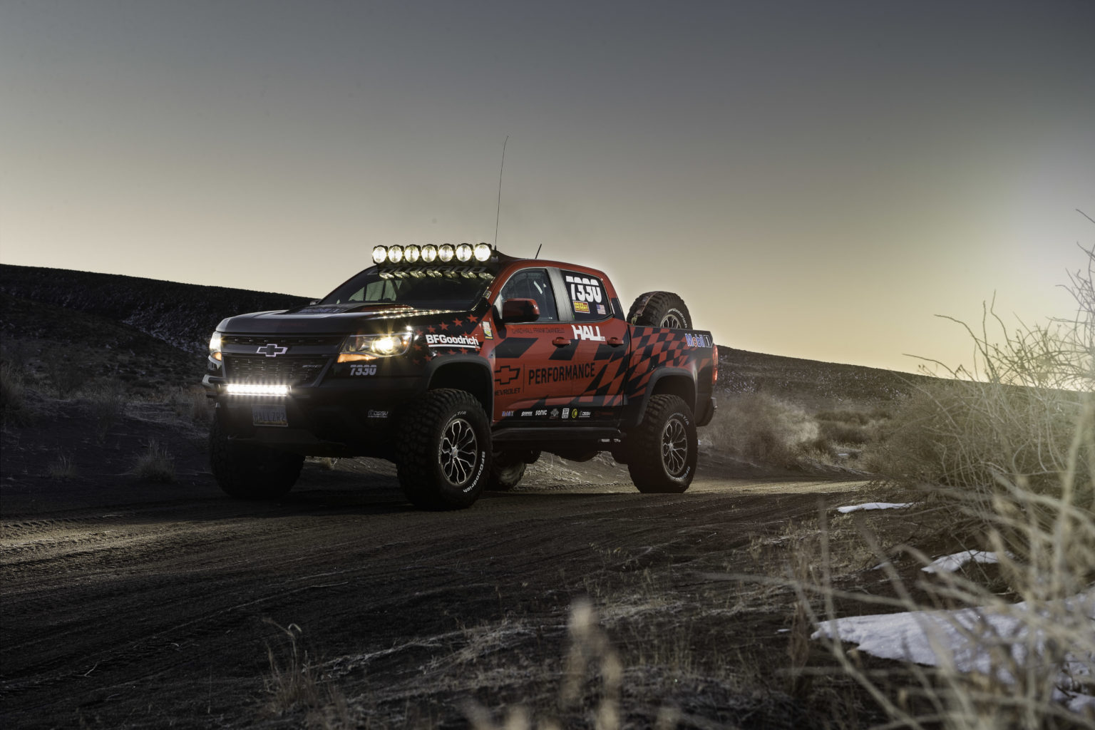 Chevy is offering off-road equipment that can turn your off-roader into a desert prowler.