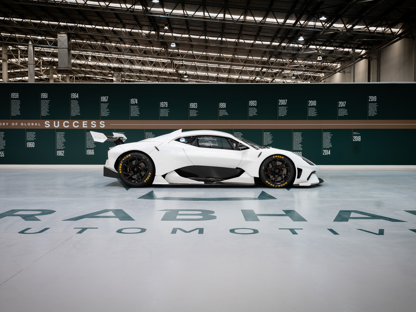 Brabham Automotive is readying its factory for production of the BT62R.