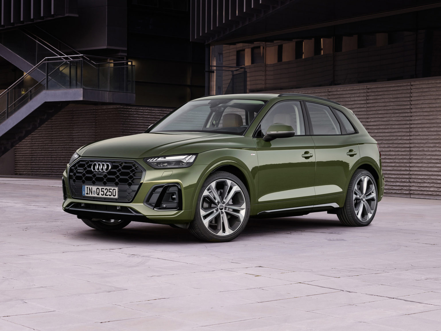 Audi has given the Q5 a fresh design and power boost for the 2021 model year.