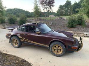 This 1984 Porsche 911 Carrera Coupe has been modded for off-roading.