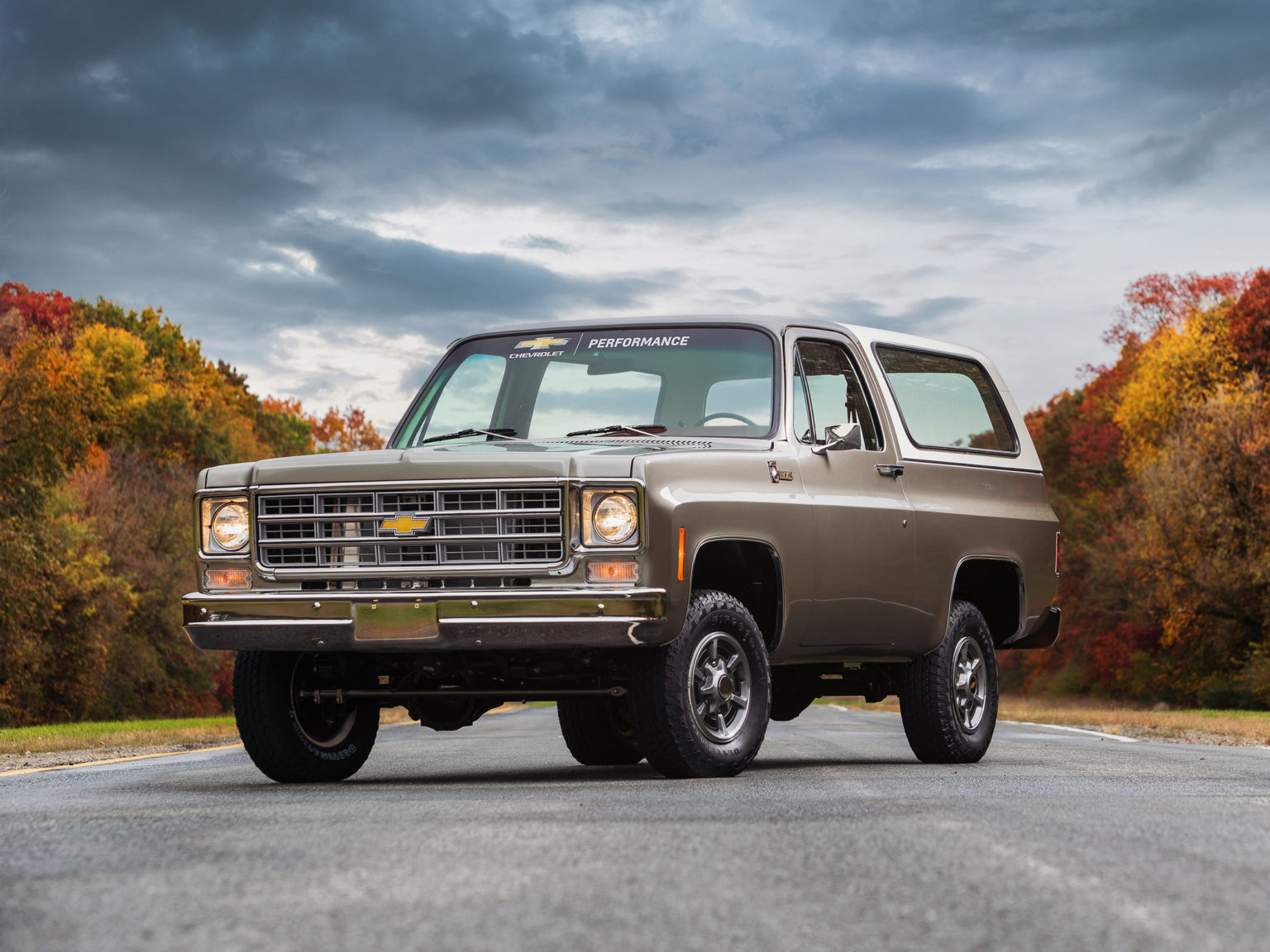 This 1977 Chevrolet K5 Blazer has been given an all-electric powertrain.