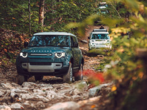 The Land Rover Defender holds up when compared to the Defenders of the past.