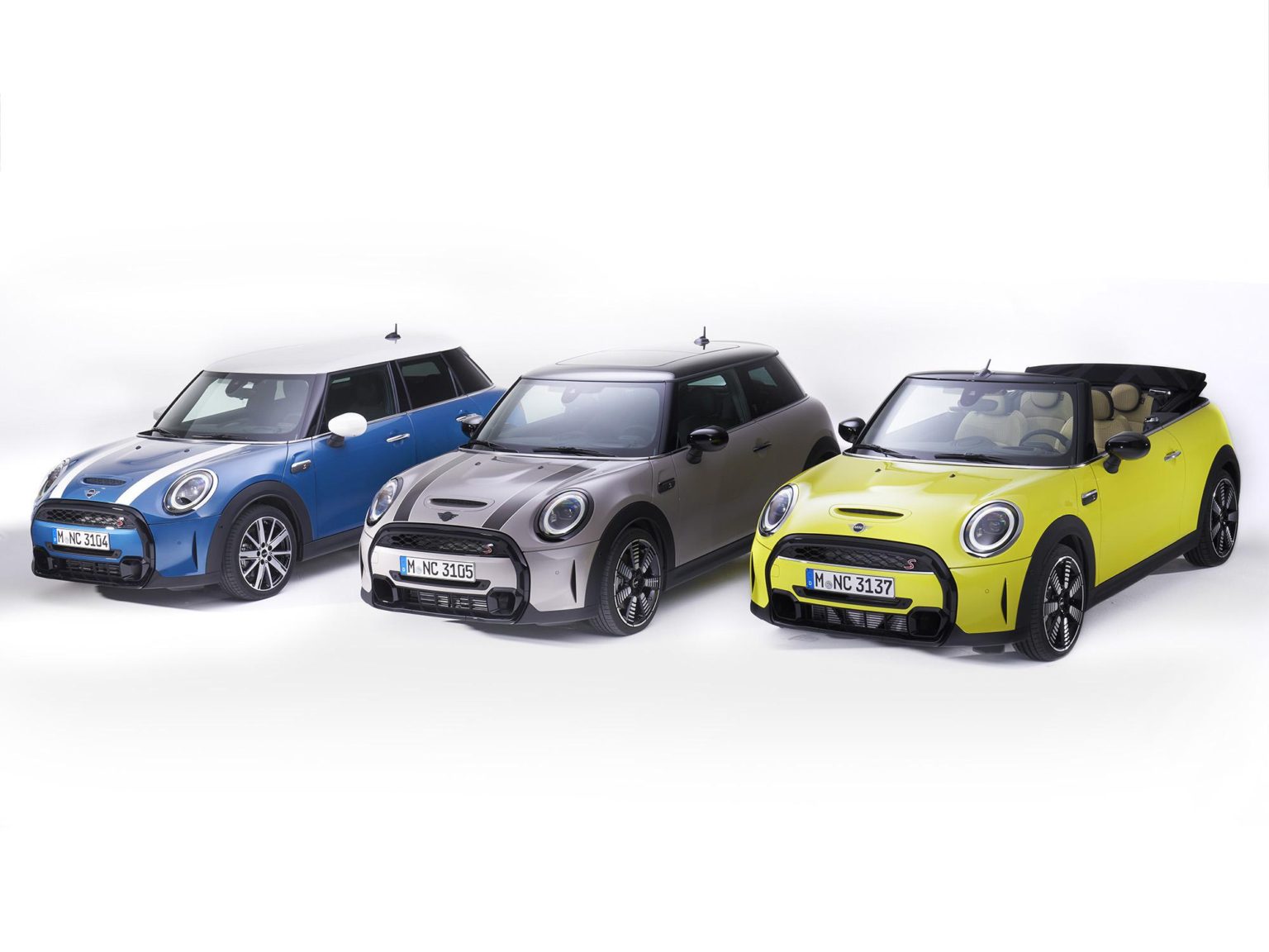 Three MINI models have been refreshed inside and out for the 2022 model year.