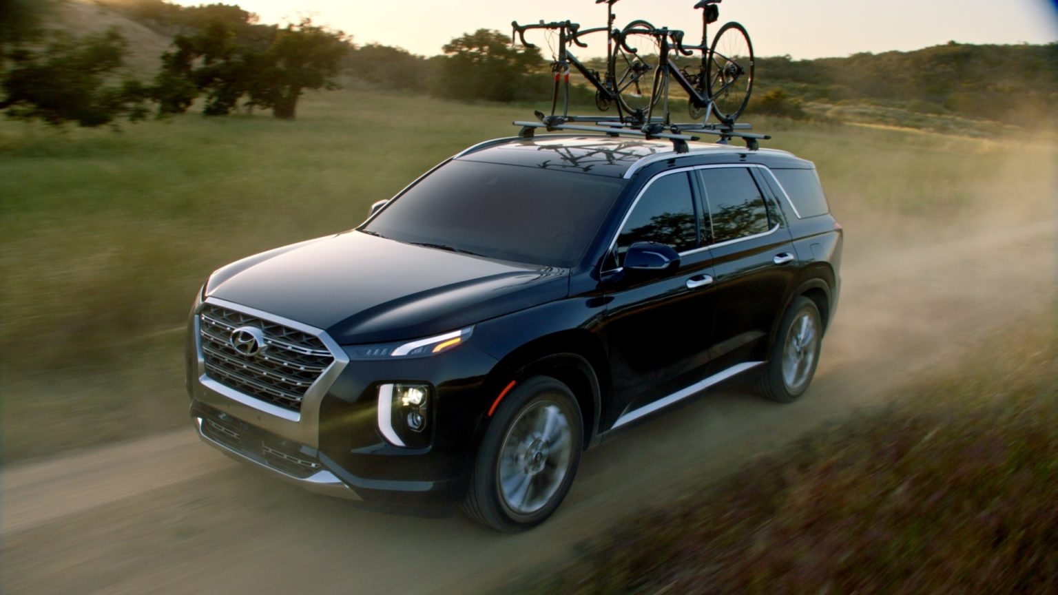 New Hyundai commercials show the 2020 Palisade as being a family adventure vehicle.