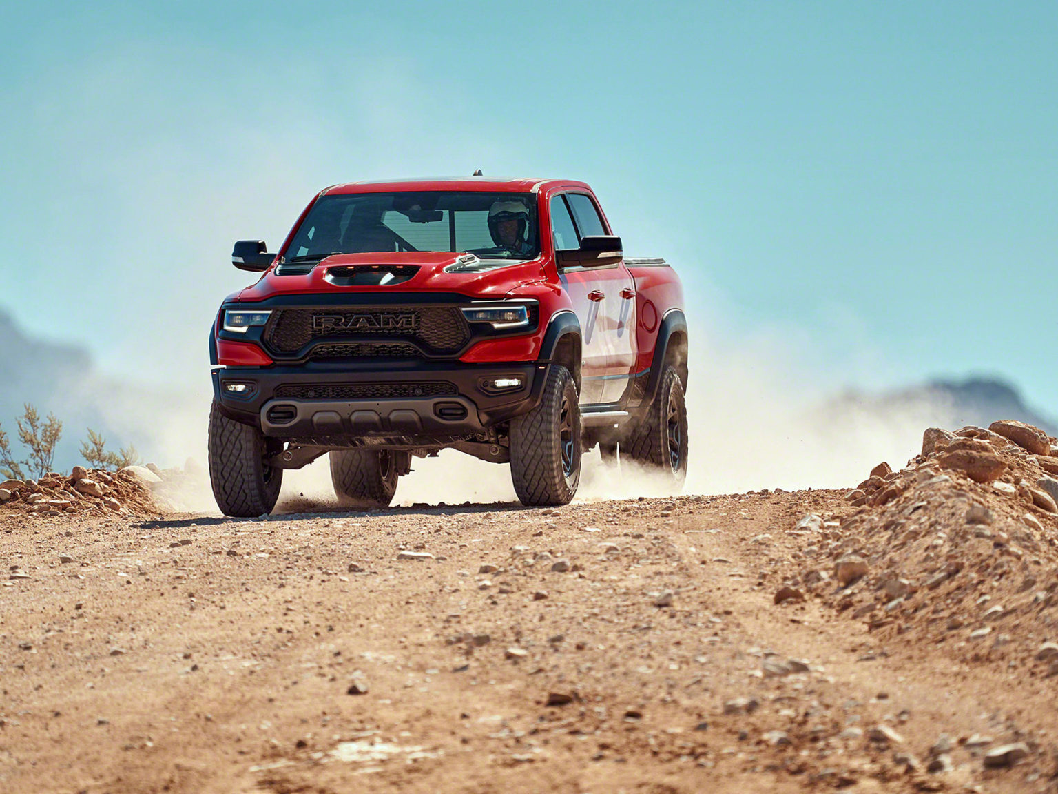 The new Ram 1500 TRX has the Ford Raptor in its sights.