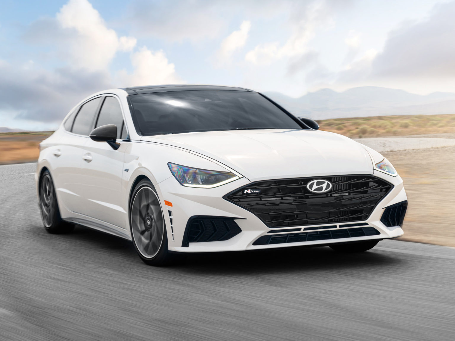 The 2021 Hyundai Sonata N Line is meant as a sporty daily driver.