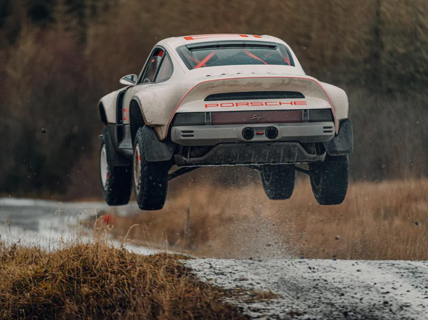 Singer has reimagined the capabilities of a 1990 Porsche 911, turning it into a rally special.