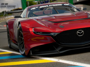 Mazda has adapted its concept car for the popular digital motor sport game.
