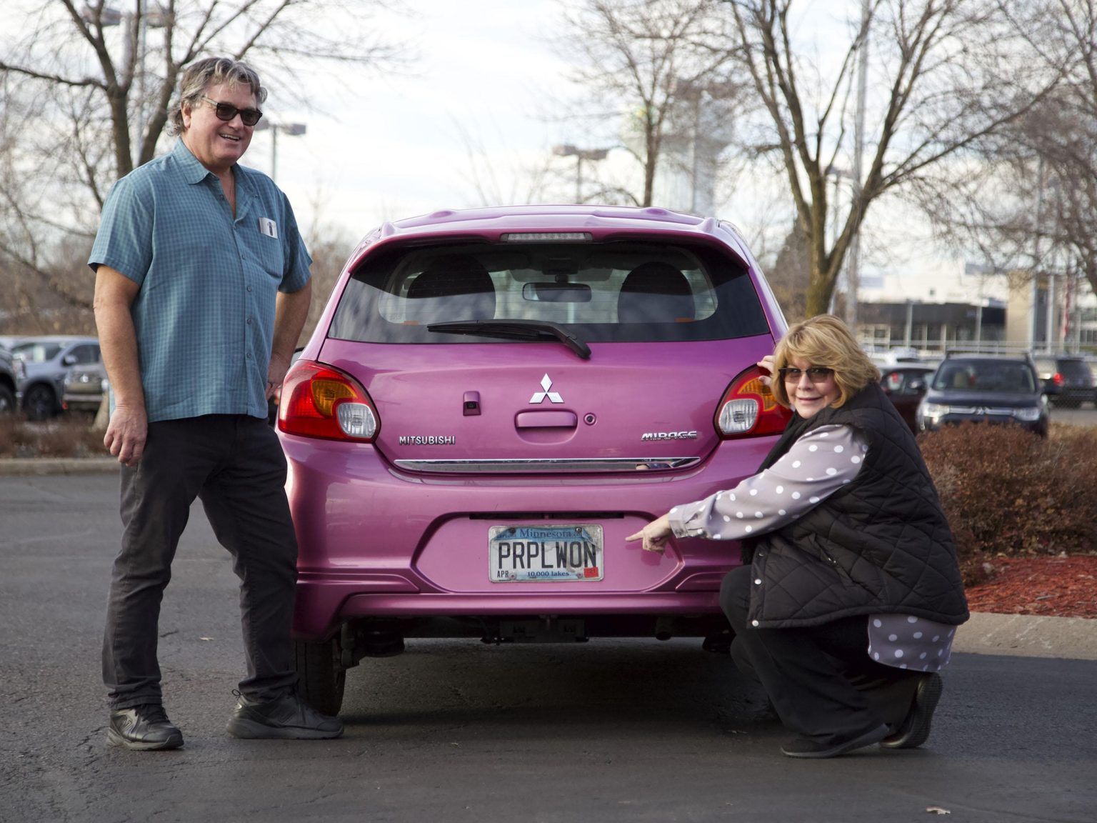 The Huots drove their 2014Mitsubishi Mirago for over 400,000 miles.